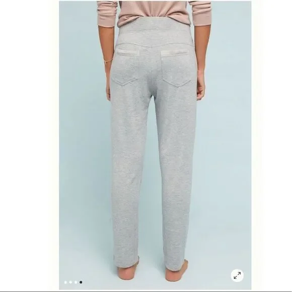 NWT Anthropologie High-Waisted Soft Jersey Pants - Picture 4 of 4